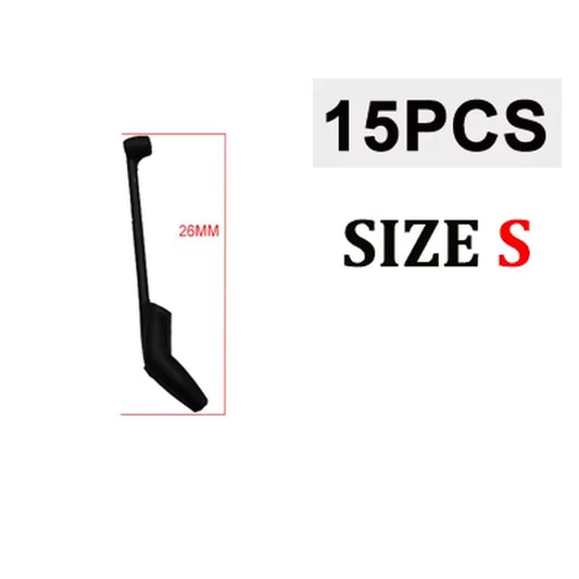 15PCS Carp Fishing Hook Kickers D Rig Kicker Aligners Hooks Sleeves Rigs Accessories End Terminal Tackle
