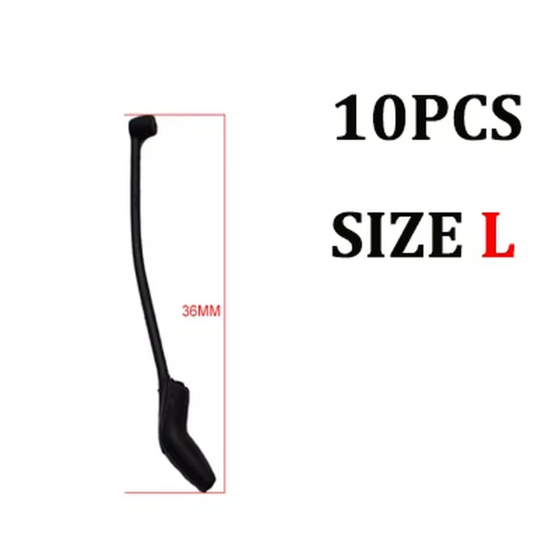 10Pcs Carp Fishing Accessories D Rig Kickers Hooks Line Aligners Sleeve anti Tangle Sleeve for Hair Ronnie Rigs End Tackle