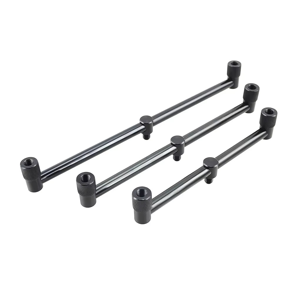 2 X  Mini Short Black Buzz Bars 20Cm 25Cm 30Cm Carp Coarse Fishing Equipment for 2 Rods
