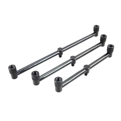 2 X  Mini Short Black Buzz Bars 20Cm 25Cm 30Cm Carp Coarse Fishing Equipment for 2 Rods