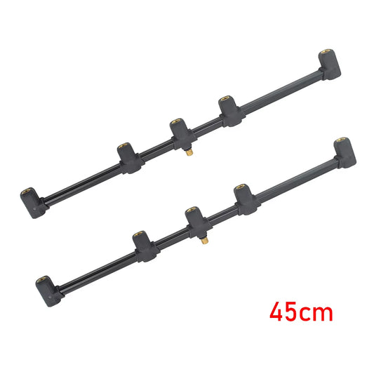 2Pcs Carp Fishing Rod Support Buzz Bars for 4 Fishing Rods Pod Buzzer