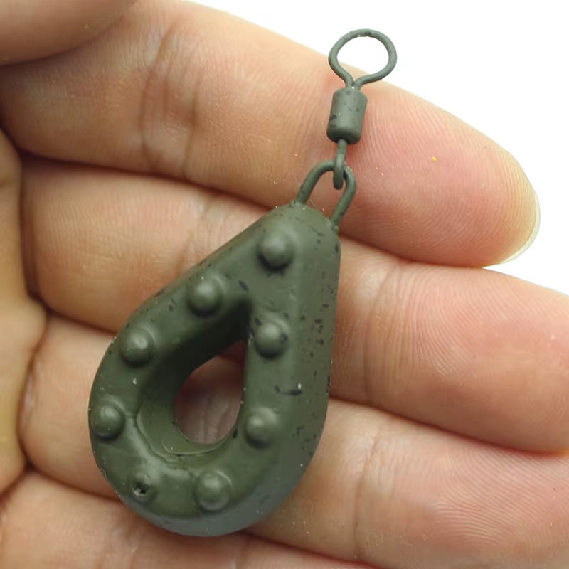 1Pcs Carp Fishing Tackle Big Grippa Swivel Leads Weight- All Sizes Carp Lead Weight